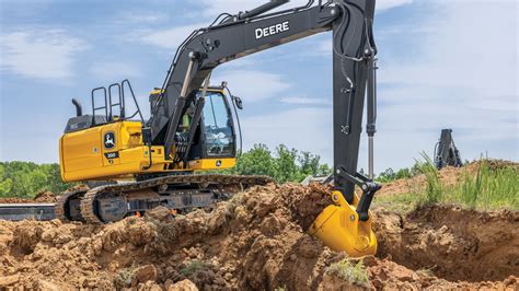 john deere mid size excavators